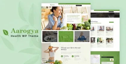 Aarogya | Nutrition Dietitian WordPress Theme 2.5 GPL Theme