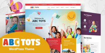 Abc Tots Kindergarten Theme 1.6.5 GPL Theme