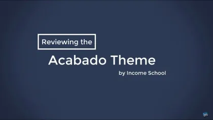 Acabado | Income School 1.3.2 GPL Theme