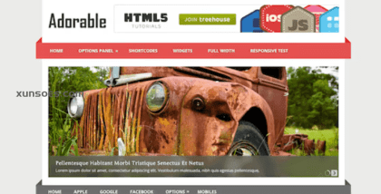 OboxThemes Fall WordPress Theme 1.1.6 GPL Theme