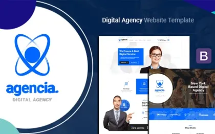 Agencia | Creative Agency WordPress Theme 1.0.1 GPL Theme