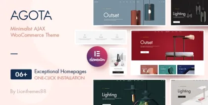 Agota WordPress WooCommerce Elementor Theme 1.0.2 GPL Theme