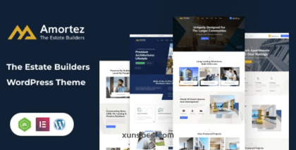 Amortez – Real Estate Group WordPress Theme + RTL 1.0.1 GPL Theme