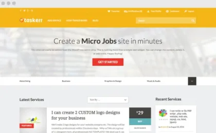 AppThemes Taskerr 1.3.3 GPL Theme