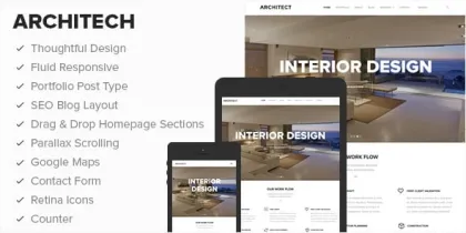 Architect WordPress Theme 1.2.4 GPL Theme