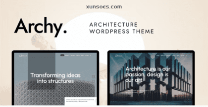 Archy | Architecture WordPress Theme 2.1.1 GPL Theme