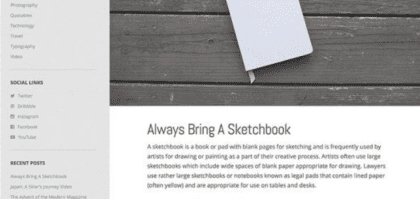 Array Themes Fixed WordPress Theme 3.3.8 GPL Theme