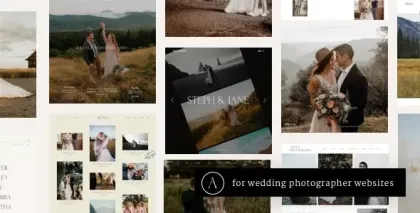 Artale | Wedding Photography WordPress 1.7.9 GPL Theme