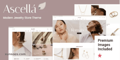 Ascellá Jewelry Store Theme 1.2 GPL Theme