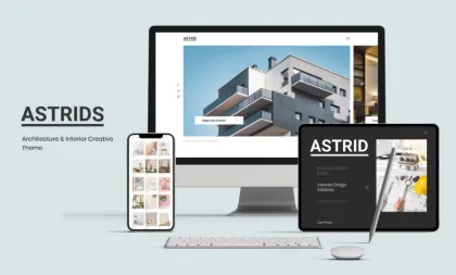Astrids Architecture, Interior Creative Theme 2.1.1 GPL Theme