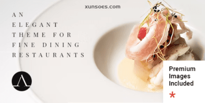 Attika Elegant Restaurant Theme 1.6 GPL Theme
