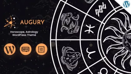 Augury | Horoscope, Astrology WordPress Theme 2.4 GPL Theme