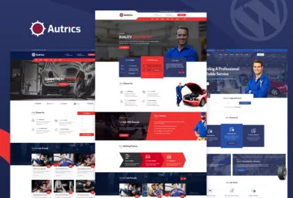 Autrics | Car Services and Auto Mechanic WordPress 2.7.3 GPL Theme