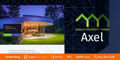 Axel 1.1.1 GPL Theme