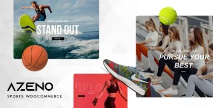 Azeno – Sport Store WooCommerce Theme 1.0.5 GPL Theme
