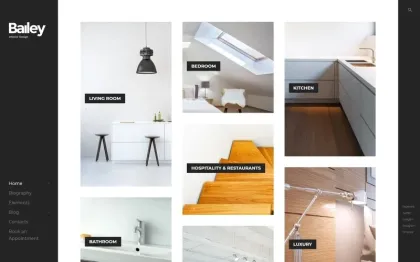Bailey Furniture Interior Design WordPress Theme 1.0.0 GPL Theme