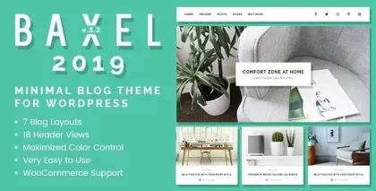 Baxel 5.0 GPL Theme