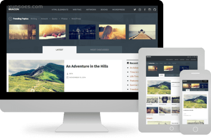 Beacon Social WordPress Magazine Theme 1.9.2 GPL Theme