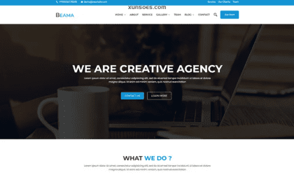 Beama Agency Business WordPress Theme 1.0.1 GPL Theme