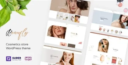Beaufly – Beauty and Cosmetics Shop 1.0.3 GPL Theme