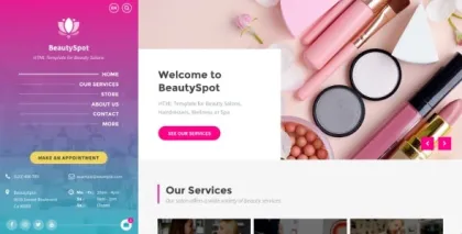BeautySpot WordPress Theme for Beauty Salons 3.5.9 GPL Theme