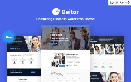 Beitor Consulting Business Responsive WordPress Theme 1.0.0 GPL Theme