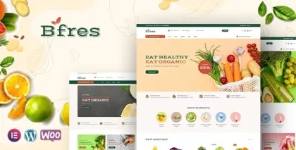 Bfres Organic Food WooCommerce Theme 1.0.3 O 1.0.3 O GPL Theme