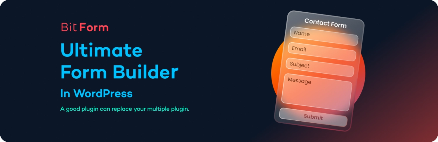Bit Form Pro WordPress Drag & Drop Contact Form, Payment Form Builder 2.7.0 GPL Plugins