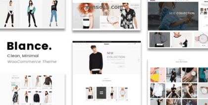 Blance Clean, Minimal WooCommerce WordPress Theme 2.0.7 GPL Theme