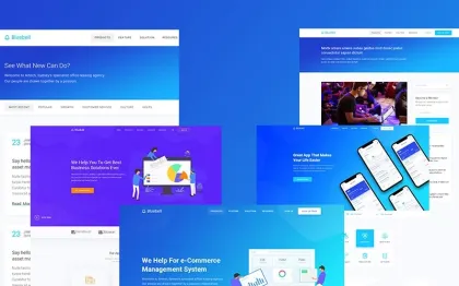 Bluebell Software, Web App And Startup Tech Company WordPress theme WordPress Theme 2.0.0 GPL Theme