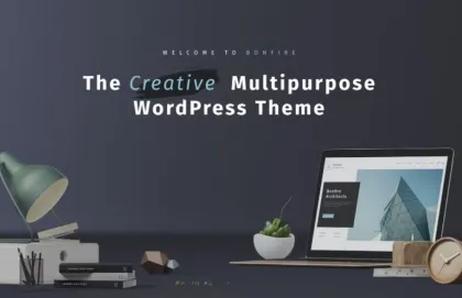 Bonfire Creative Multipurpose WordPress Theme 1.6.8 GPL Theme