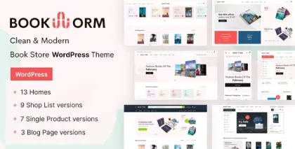 Bookworm Extensions 1.2.8 GPL Theme