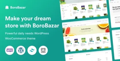 BoroBazar Daily Needs WooCommerce WordPress theme 1.4.0 GPL Theme