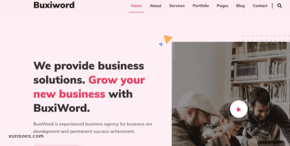 Buxiword Digital Agency WordPress Theme 1.2.3 GPL Theme