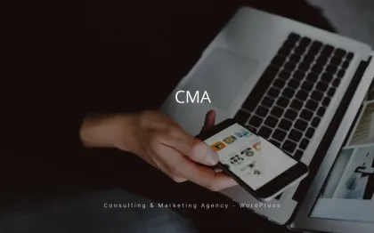 CMA Consulting Marketing Agency WordPress Theme 1.0.2 GPL Theme