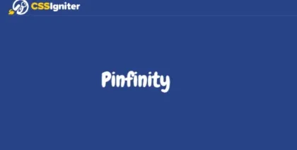 CSS Igniter Pinfinity  – WordPress Theme 3.1.2 GPL Theme