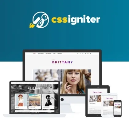 CSSIgniter Brittany WordPress theme 2.2.4 GPL Theme