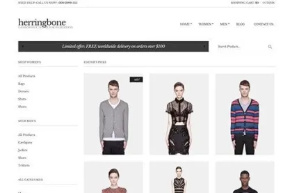 CSSIgniter Herringbone WordPress Theme 2.7.11 GPL Theme