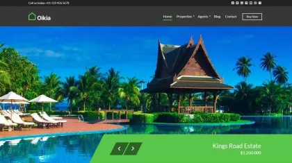 CSSIgniter Oikia WordPress Theme 1.8.1 GPL Theme