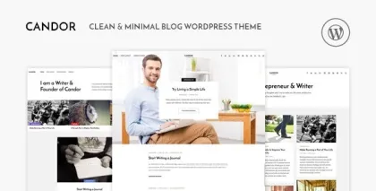 Candor Responsive WordPress Blog Theme 1.1.4 GPL Theme