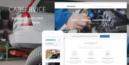 Car Service 6.5 GPL Theme