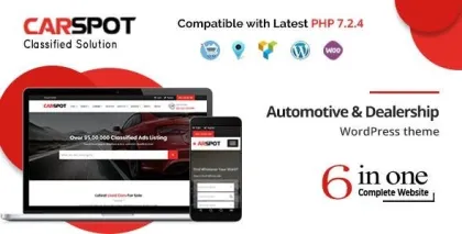 CarSpot 2.4.0 GPL Theme