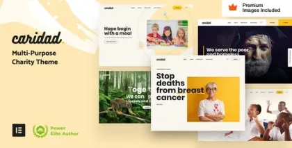 Caridad Charity WordPress 7.1 GPL Theme