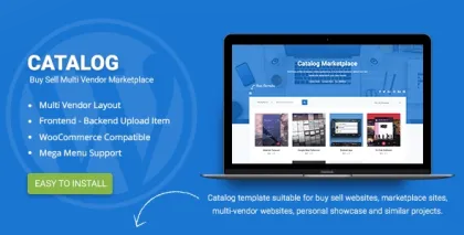 Catalog | Buy Sell / Marketplace Responsive WordPress Theme 3.3.0 GPL Theme