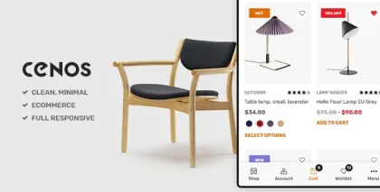 Cenos Modern Furniture WooCommerce Theme 1.2.1 GPL Theme
