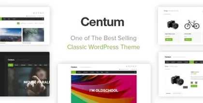 Centum Responsive WordPress Theme 3.3.13 GPL Theme