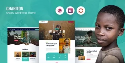 Chariton NonProfit Charity WordPress Theme 2.0.1 GPL Theme