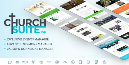 Church Suite Responsive WordPress Theme 2.4.1 GPL Theme