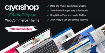 CiyaShop 4.12.1 GPL Theme