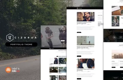 Cizarua WordPress Theme 1.2.2 GPL Theme